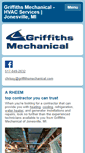 Mobile Screenshot of griffithsmechanical.com